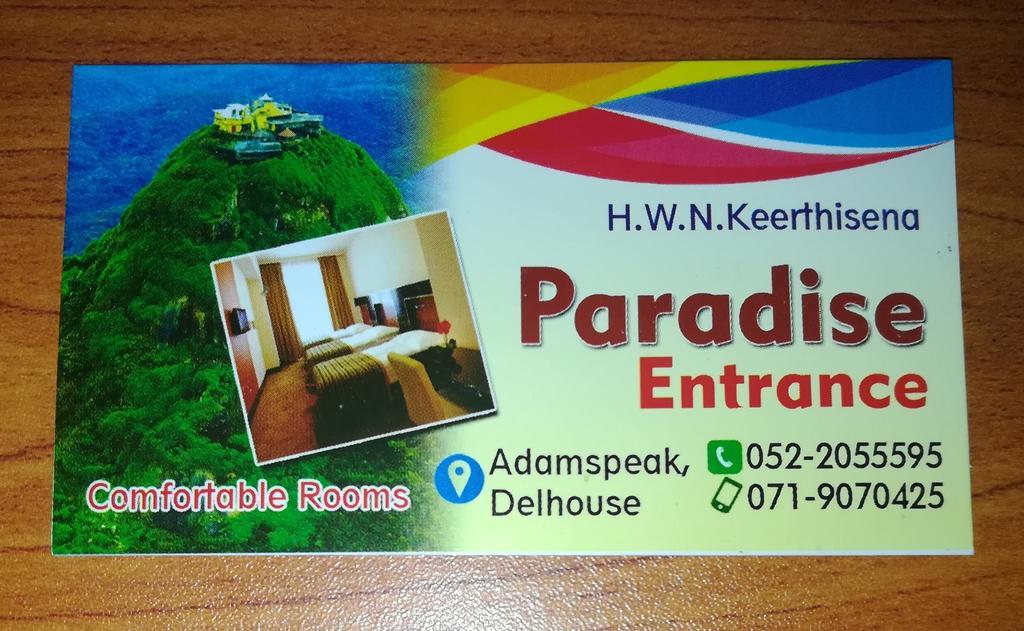 Paradise Entrance Nallathanniya Exterior foto